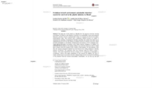 Evolution toward environment sustainable behavior: search for survival in the plastic industry in Brazil